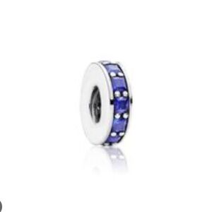 Pandora silver 925 eternity spacer slide bead charm